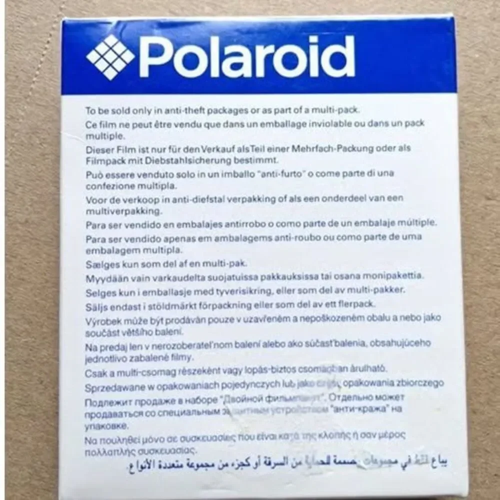 Polaroid One Step Type 600 Instant Film Pack Sealed Expire 11/05 NEW In Box